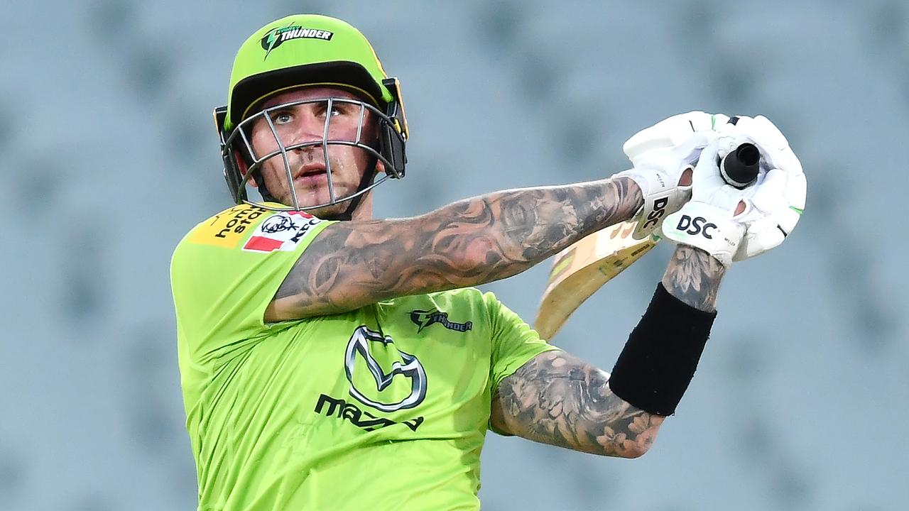 Alex Hales ripped the BBL to shreds last summer with his power hitting. Picture: Mark Brake/Getty Images