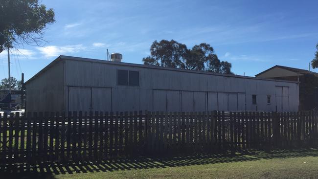 A warehouse at Weinam Creek on Auster Street, Redland Bay now demolished for coming Wayfarer Residences. Picture: Marcel Baum