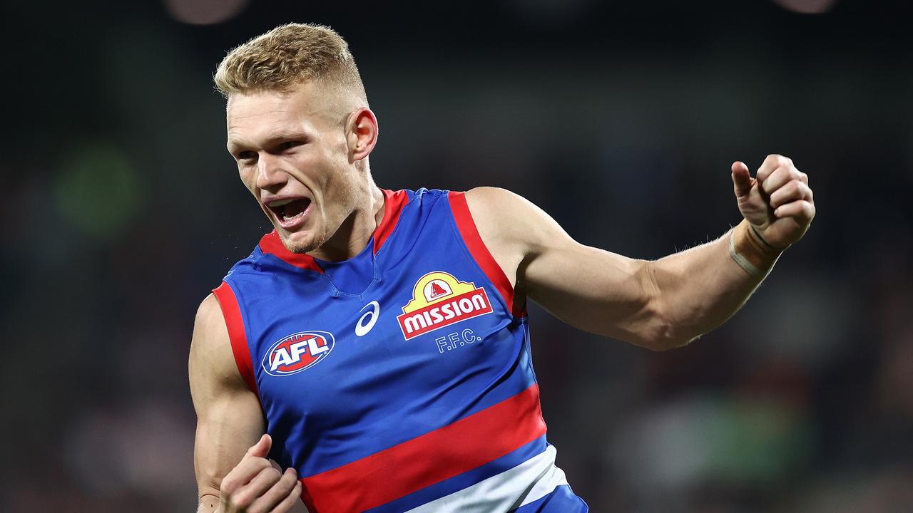 Adam Treloar is loving life at the Bulldogs.