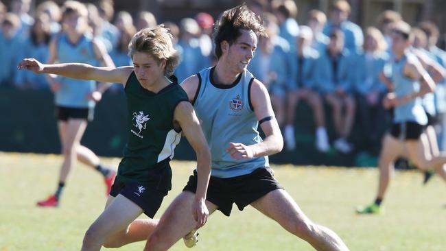 Geelong Grammar holds a seven-game win streak against Geelong College in the APS. Picture: Mark Wilson