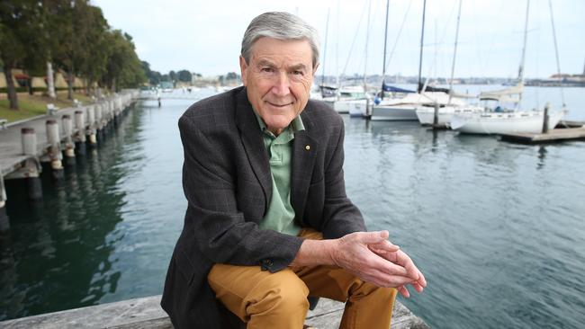 Scientist and astronomer Paul Davies in Sydney. Picture: Britta Campion