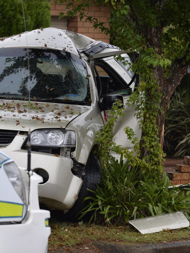 A teen declined paramedics’ offer to drive him to the Toowoomba Hospital after a crash.