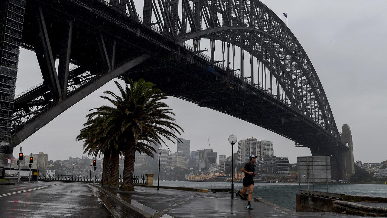 Storms are now heading towards Sydney as wild weather batters the east coast. Picture: NCA NewsWire/Bianca De Marchi