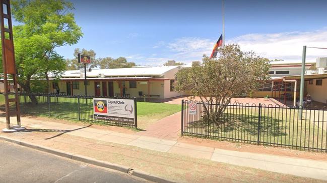 Offenders kicked the doors down at the Congress Gap Road clinic in Alice Springs. Picture: Google Streetview.