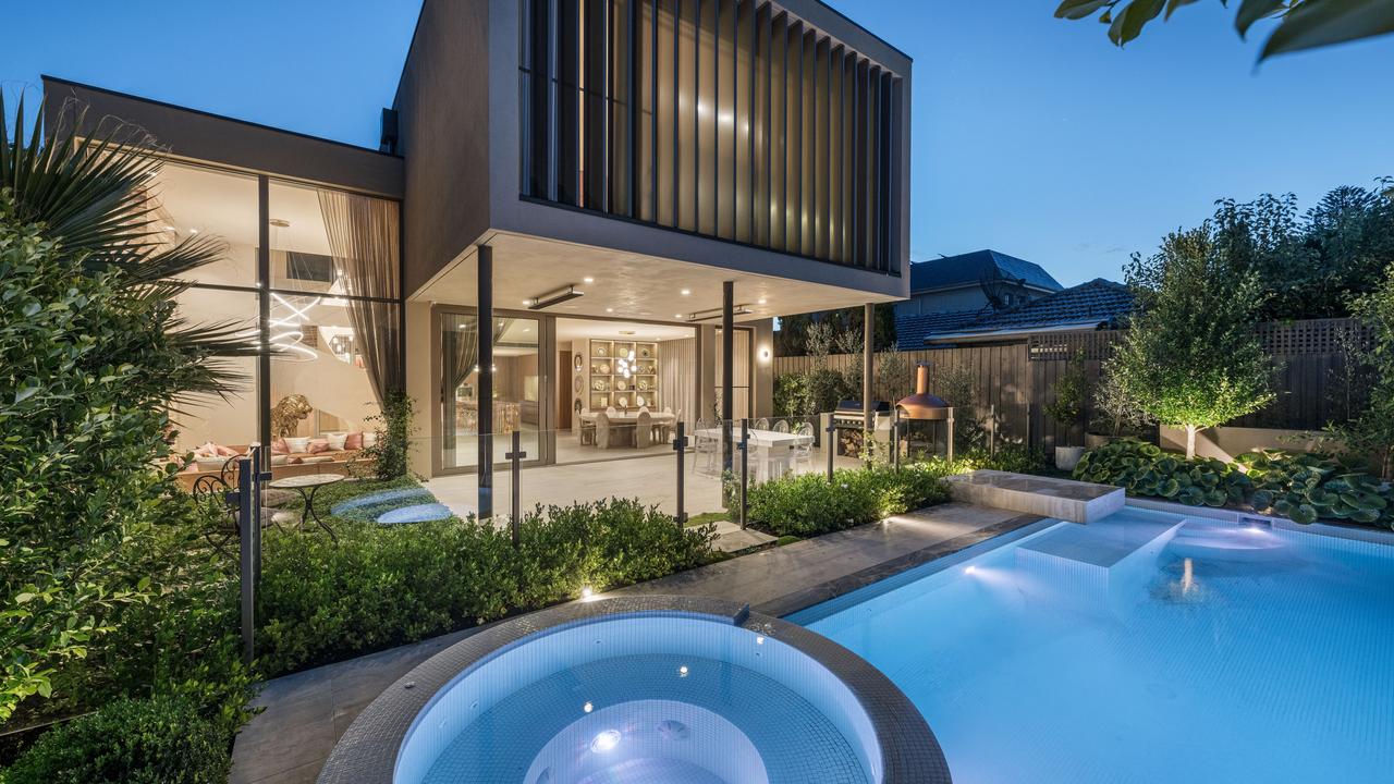 Zana Pali and Gianni Romano's Brighton home they built which sold for about $10m.