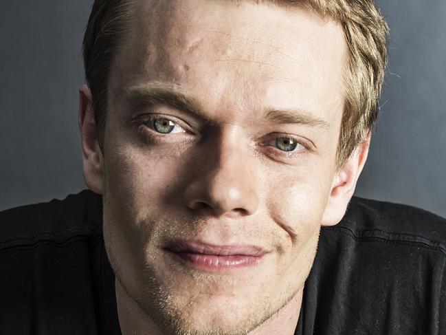 Alfie Allen, aka Theon Greyjoy, aka Reek, is in Australia to help us celebrate the launch of Game of Thrones: The Complete Fifth Season on DVD and Blu-ray (on shelves from March 16). Picture: Sarah Matray