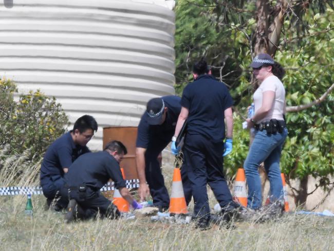 A raid on a property in Young in which an Australian-born electrician was charged with terrorism offences.