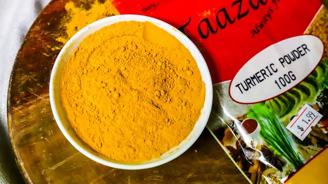 Turmeric powder is a popular spice in Middle Eastern cooking. Picture: Jenifer Jagielski