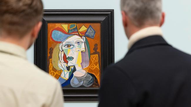 Picasso’s Woman in a multicoloured hat, 1939, one of the highlights from Museum Berggruen / Neue Nationalgalerie at the National Gallery of Australia. Picture: NGA