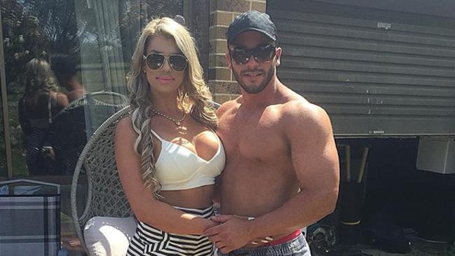 Nateesha Barlin and Dyllan Shaw, both 22, of Jilliby, have been charged with importing steroids and human growth hormones. Picture: Instagram