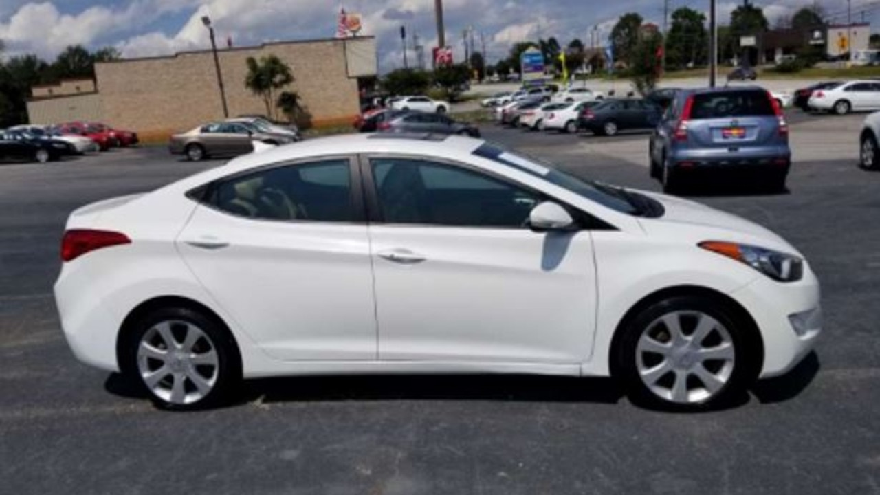 Detectives are interested in speaking with the occupant(s) of a white 2011-2013 Hyundai Elantra, similar to the one pictured above. Picture: Moscow Police Department