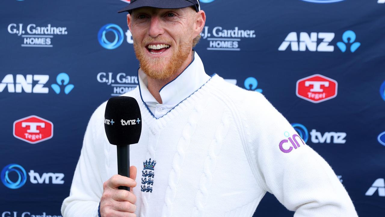 England captain Ben Stokes won't be firing up the Australians before next summer's Ashes