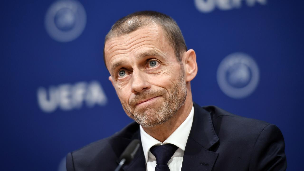 UEFA president Aleksander Ceferin clearly isn’t confident about the European season going ahead.