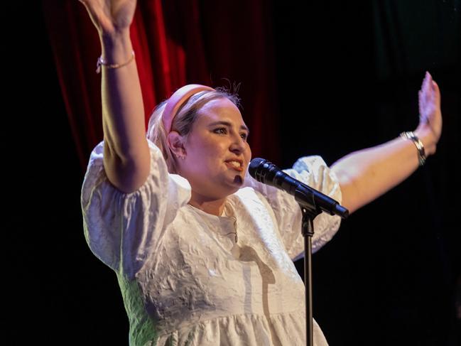 Australian comedian Maddie Houlbrook-Walk, from Sydney, is in the running to win $175,000 in the OnlyFans Creative Fund Grand prize. Picture: Supplied