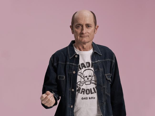 Singer-songwriter Dave Faulkner, frontman of Sydney-born rock band Hoodoo Gurus, which will tour the 40th anniversary of its album 'Stoneage Romeos' in 2024. Picture: Christopher Ferguson