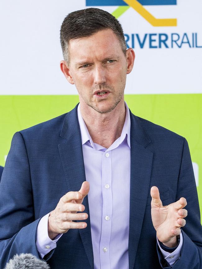 Minister for Transport and Main Roads Mark Bailey. Picture: Richard Walker