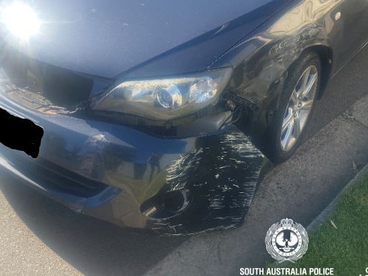 A woman, who was six times over the legal alcohol limit, allegedly crashed a car and left the scene. Picture: SA Police