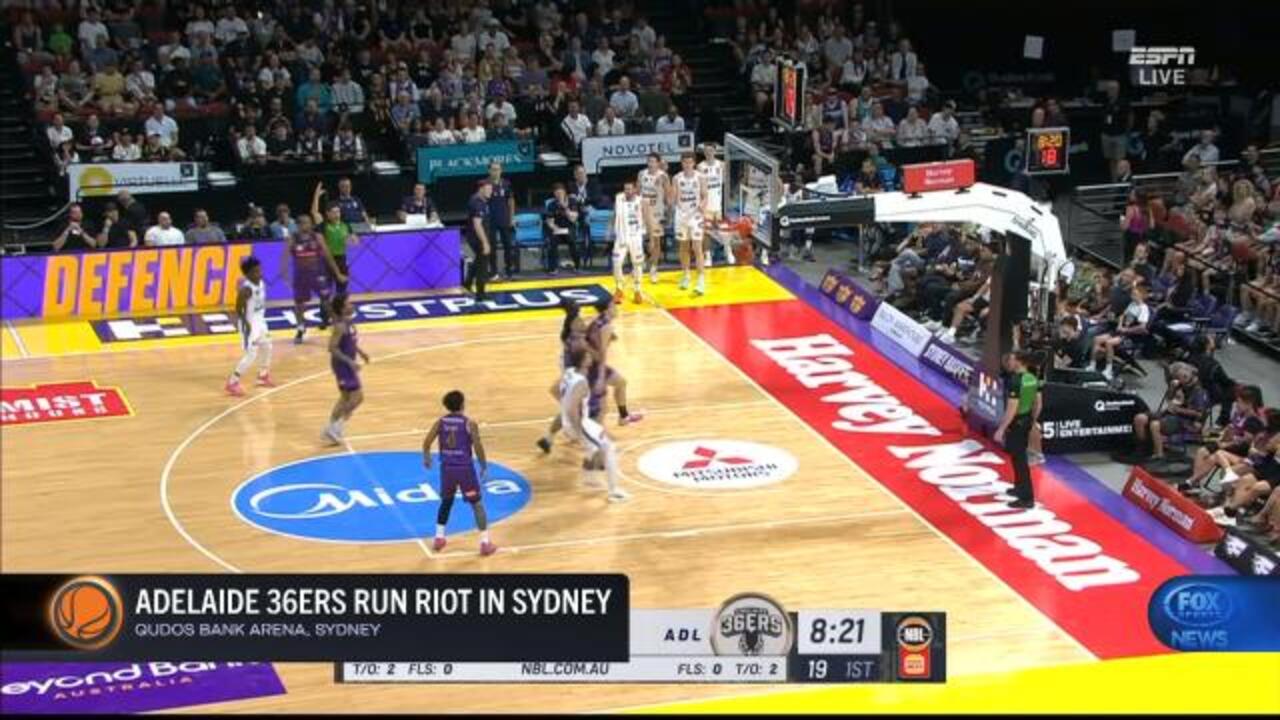 Adelaide 36ers run riot in Sydney