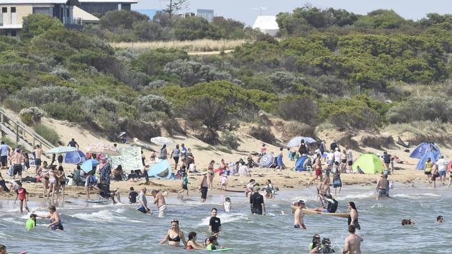 Authorities will use geo-targeting technology to ensure visitors at popular beaches, lakes and rivers are seeing warnings online and on social media. Picture: Alan Barber