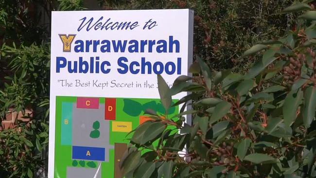 The school oval at Yarrawarrah is now completely inaccessible.