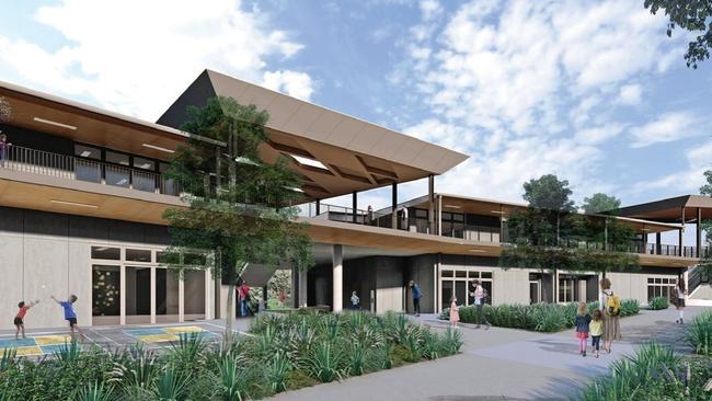 The second stage of the $54 million Galungara Public School upgrade is due to conclude this year Picture: NSW Department of Education.