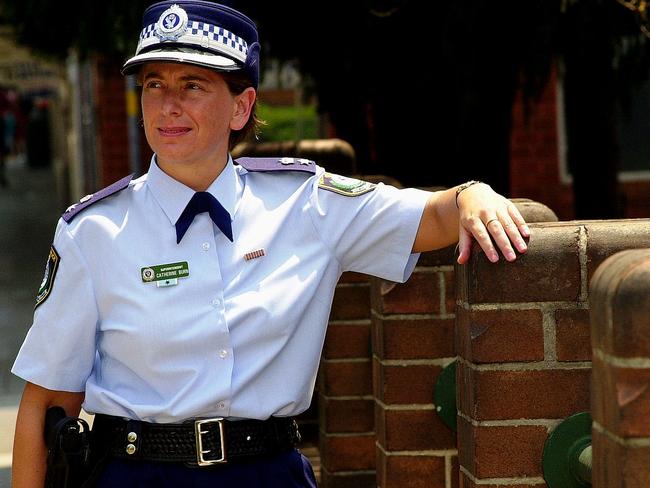 Catherine Burn in 2001, when she was a superintendent. Picture: John Appleyard