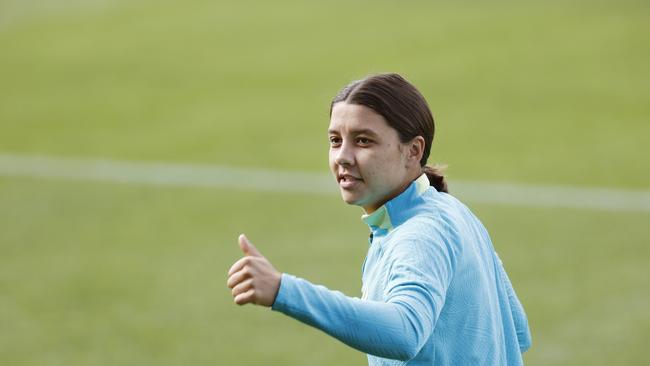 The Matildas are preparing for their huge clash with England. Picture: Jonathan Ng
