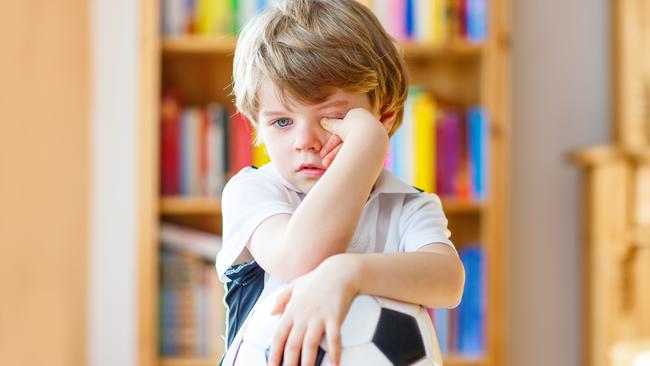 Time spent playing with children, especially in sports and outside, will help long-term. Picture: iStock