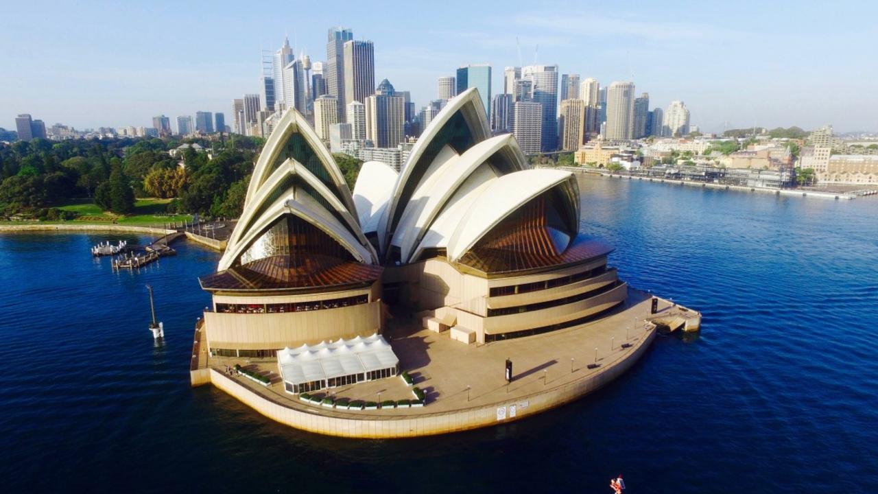 Dronestagram feature: Sydney Opera House. Picture: Overclouds Production