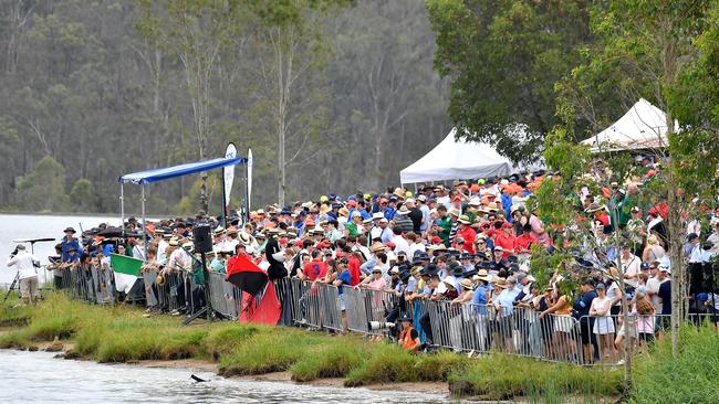 GPS Head of the River celebrations at Wyaralong Dam in the Scenic Rim. Picture: John Gass