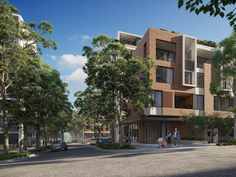 New apartment complex plans for Tallawong village. Picture: Supplied