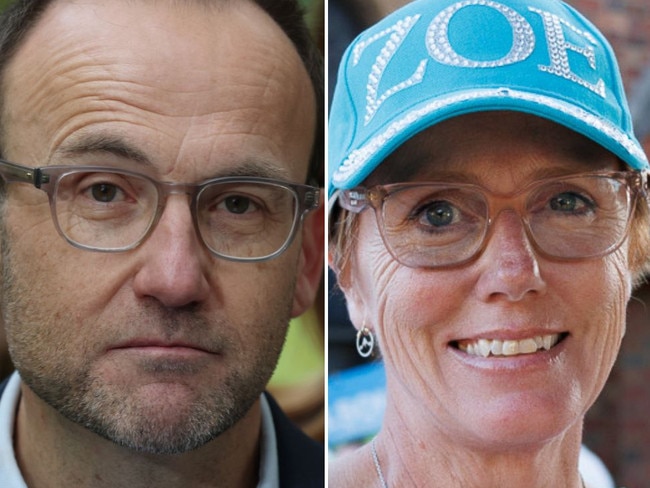 Adam Bandt and Zoe Daniel
