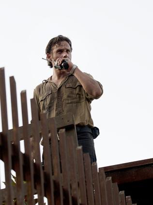 Andrew Lincoln as Rick Grimes - The Walking Dead _ Season 5, Episode 5 - Photo Credit: Gene Page/AMC