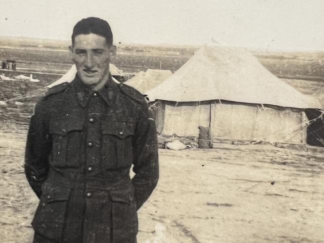 Keith Arneman pictured during his Army service.