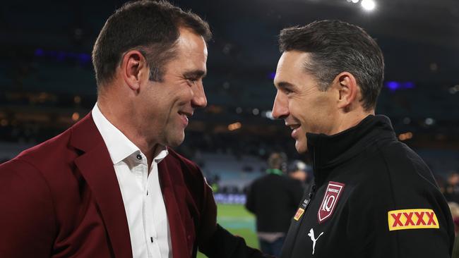 Cameron Smith and Billy Slater continue to be a formidable duo. Picture: Mark Kolbe/Getty Images