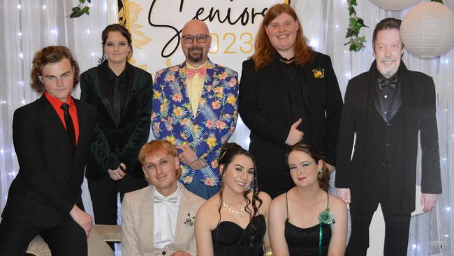 The Ancient History Class enjoys the Nanango State High School 2023 formal on the night of Friday September 8, 2023.