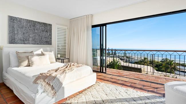 This three-bedroom unit at 3/18 Bryan St, Sunshine Beach, is on the market for $4.45m.