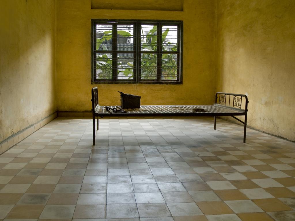 Tuol Sleng Genocide Museum is a former Khmer Rouge base where thousands were tortured.