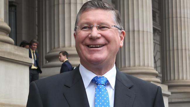 Labor candidate Maurice Billi heaped praise on former Liberal Premier Denis Napthine. Picture: David Crosling