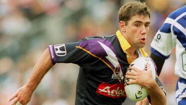 Melbourne Storm captain Cameron Smith on debut against Canterbury in 2002