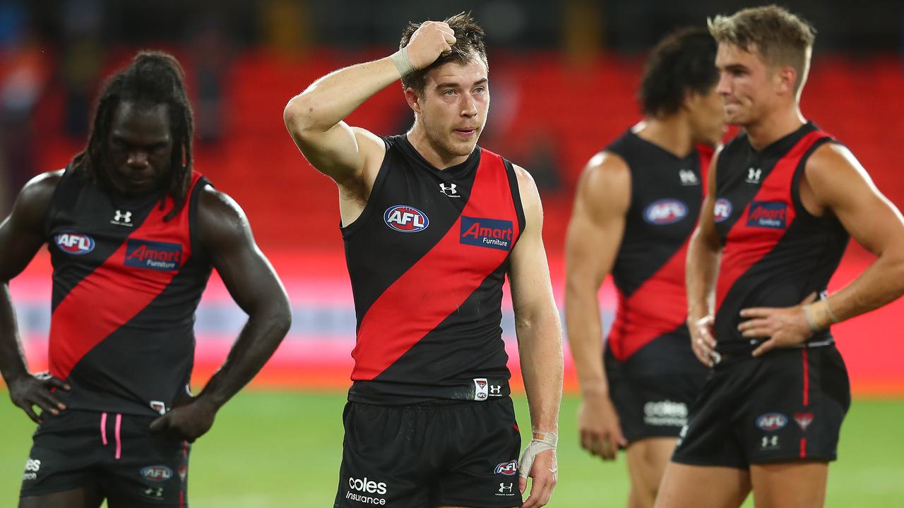 Essendon players were left upset about the plan to cut their pay. (Photo by Chris Hyde/Getty Images)