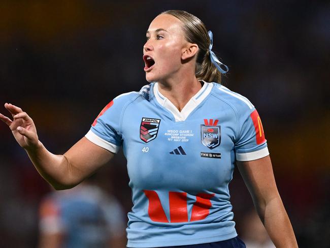 Jaime Chapman is a Blues and NRLW star. Picture: Hannah Peters/Getty Images