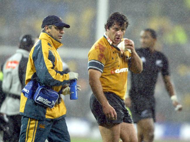 Cannon retired in 2003 due to a neck injury. Picture: Mark Evans