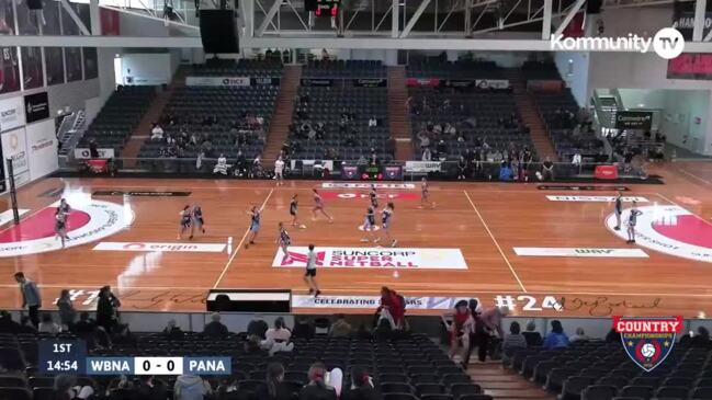 Replay: Netball SA Country Championships - Port Augusta v Western Border 1 (U15A)