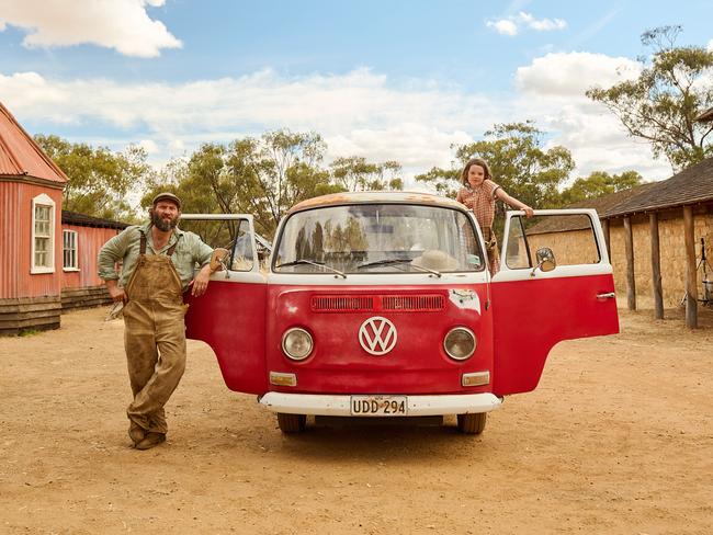 Jai Courtney in a scene from the Australian family film Runt.