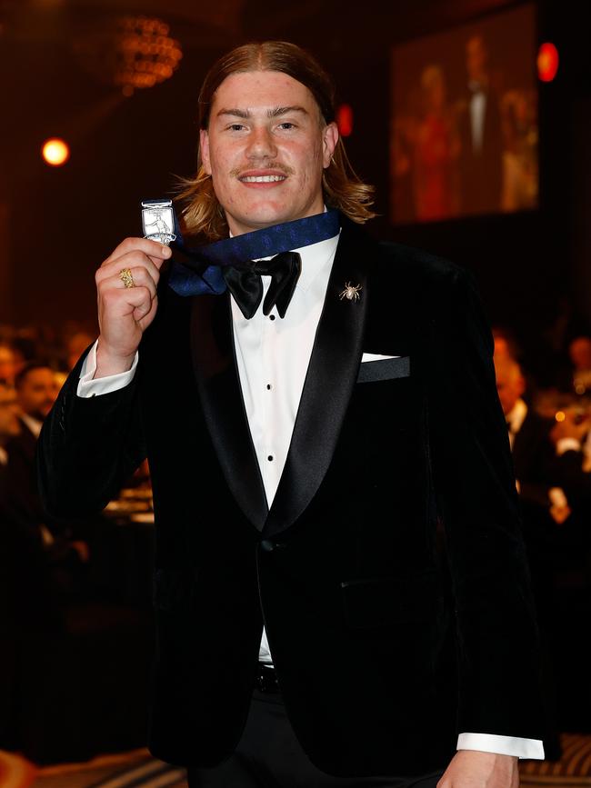 He won Goal of the Year. (Photo by Michael Willson/AFL Photos via Getty Images)