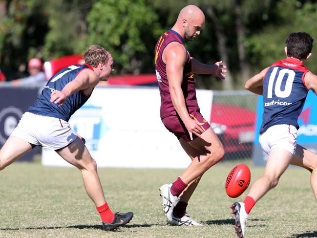 The QAFL’s leading goalkicker, Jack Anthony, will make his return from injury against Morningside. Picture: AAP Image/Richard Gosling