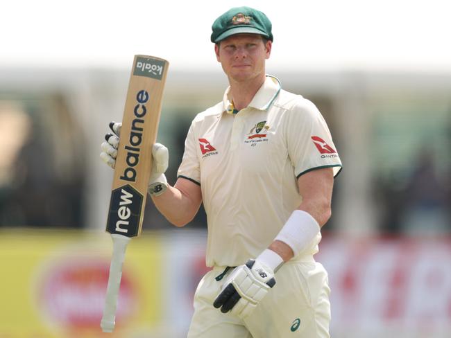 Steve Smith scored his third century in the past four Tests. Picture: Getty Images