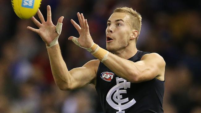 Harry McKay has signed a contract extension with Carlton. Picture: Michael Klein