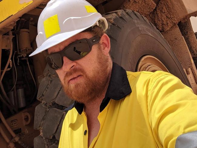 Garratt worked as a truck driver at a NSW mine.